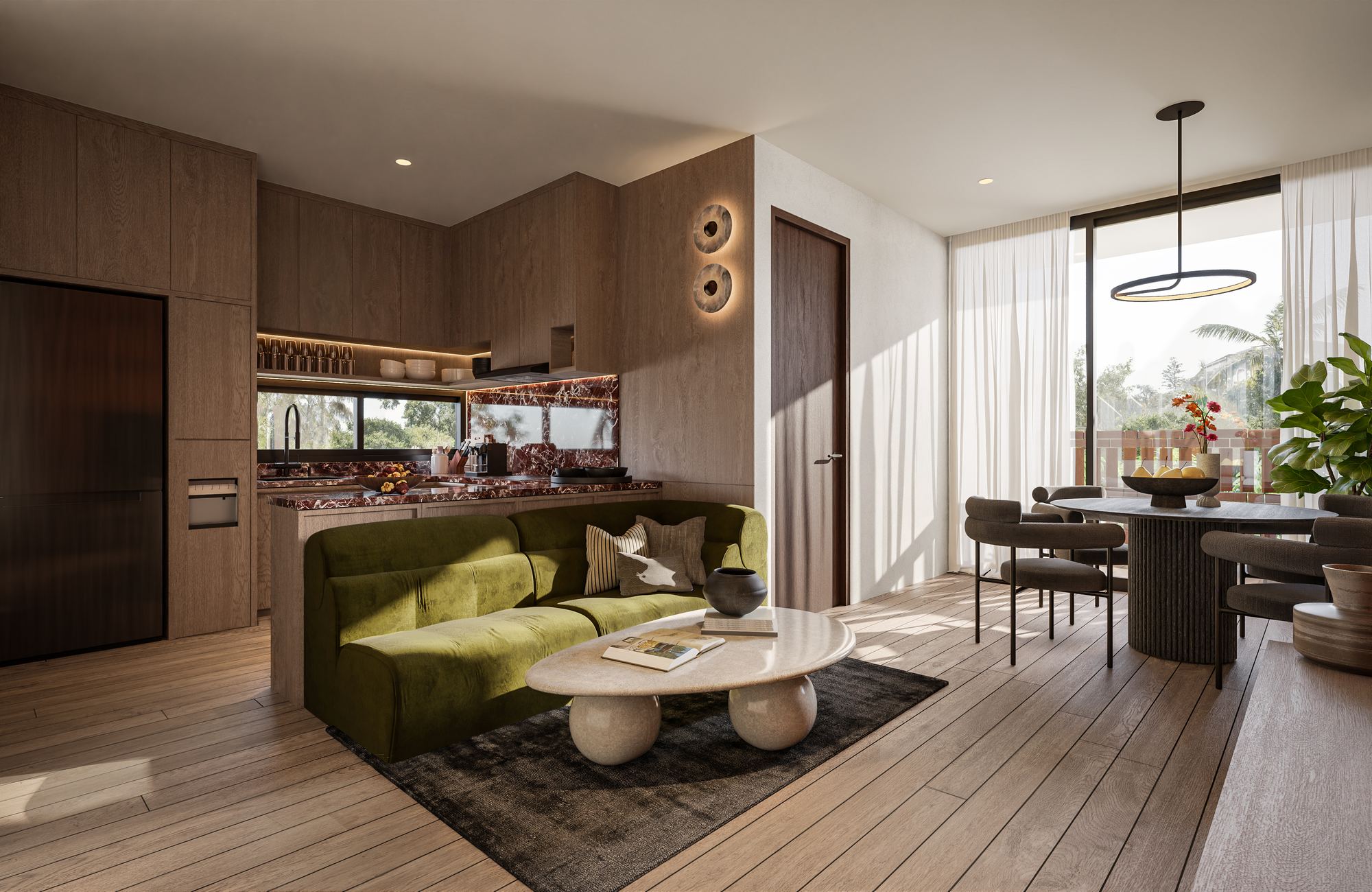 2-Bedroom Apartment · Unit 1